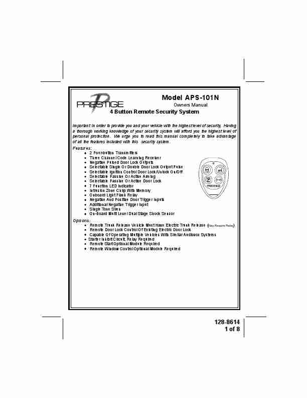 Audiovox Automobile Alarm 128-8614-page_pdf